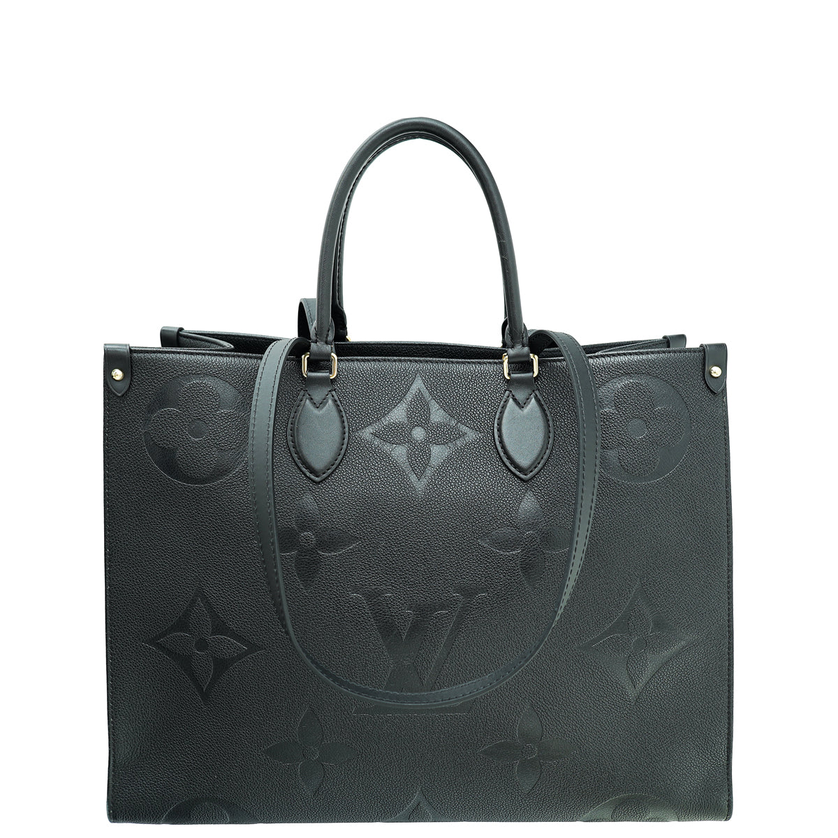 Louis Vuitton Noir Empreinte Monogram Giant Onthego GM Bag-Louis Vuitton-THE CLOSET