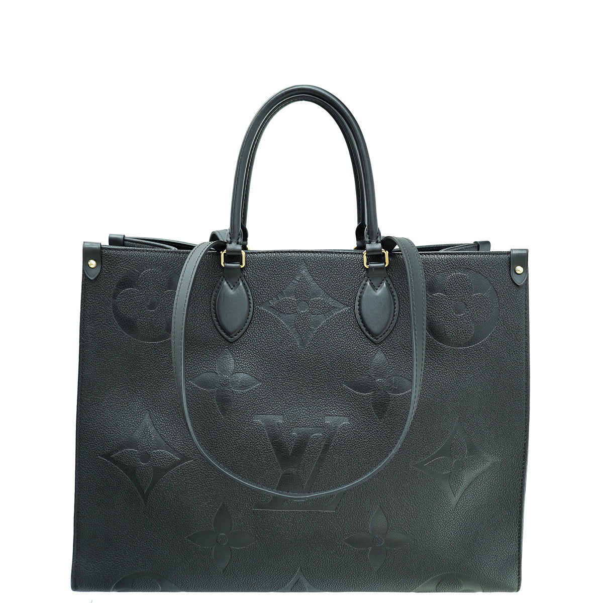 Louis Vuitton Noir Empreinte Monogram Giant Onthego GM Bag