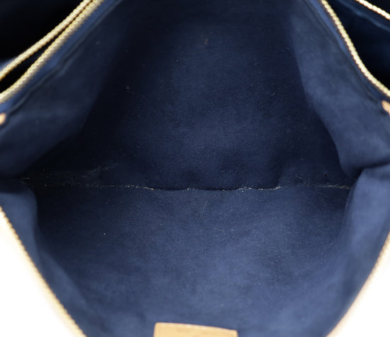 Louis Vuitton Camel Monogram Empreinte Embossed Coussin PM Bag