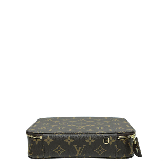 Louis Vuitton Monogram Nice Jewelry Case - Brown Travel