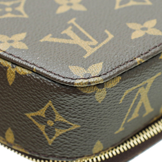 Louis Vuitton Brown MonogramMonte Carlo 22 Jewelry travel case Leather  ref.1035226 - Joli Closet