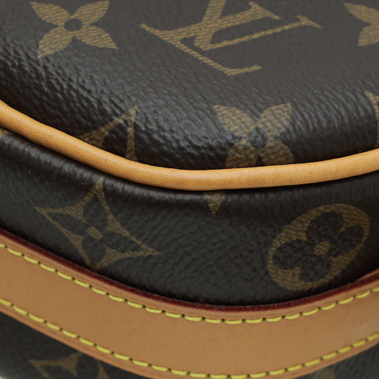 Louis Vuitton V Sautoir Monogram Leather Bracelet