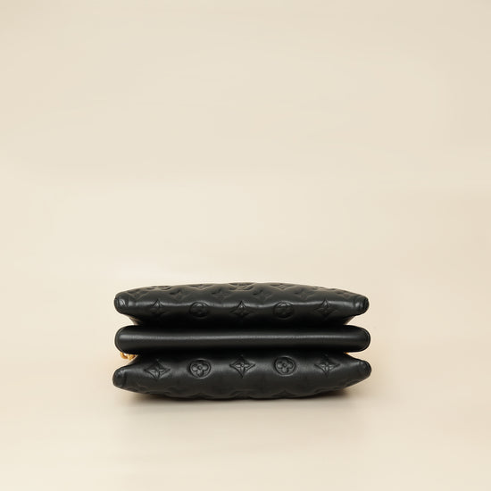 Louis Vuitton Black Monogram Embossed Coussin PM Bag-Louis Vuitton-THE CLOSET