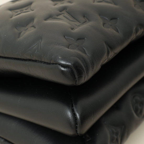 Louis Vuitton Black Monogram Embossed Coussin PM Bag-Louis Vuitton-THE CLOSET