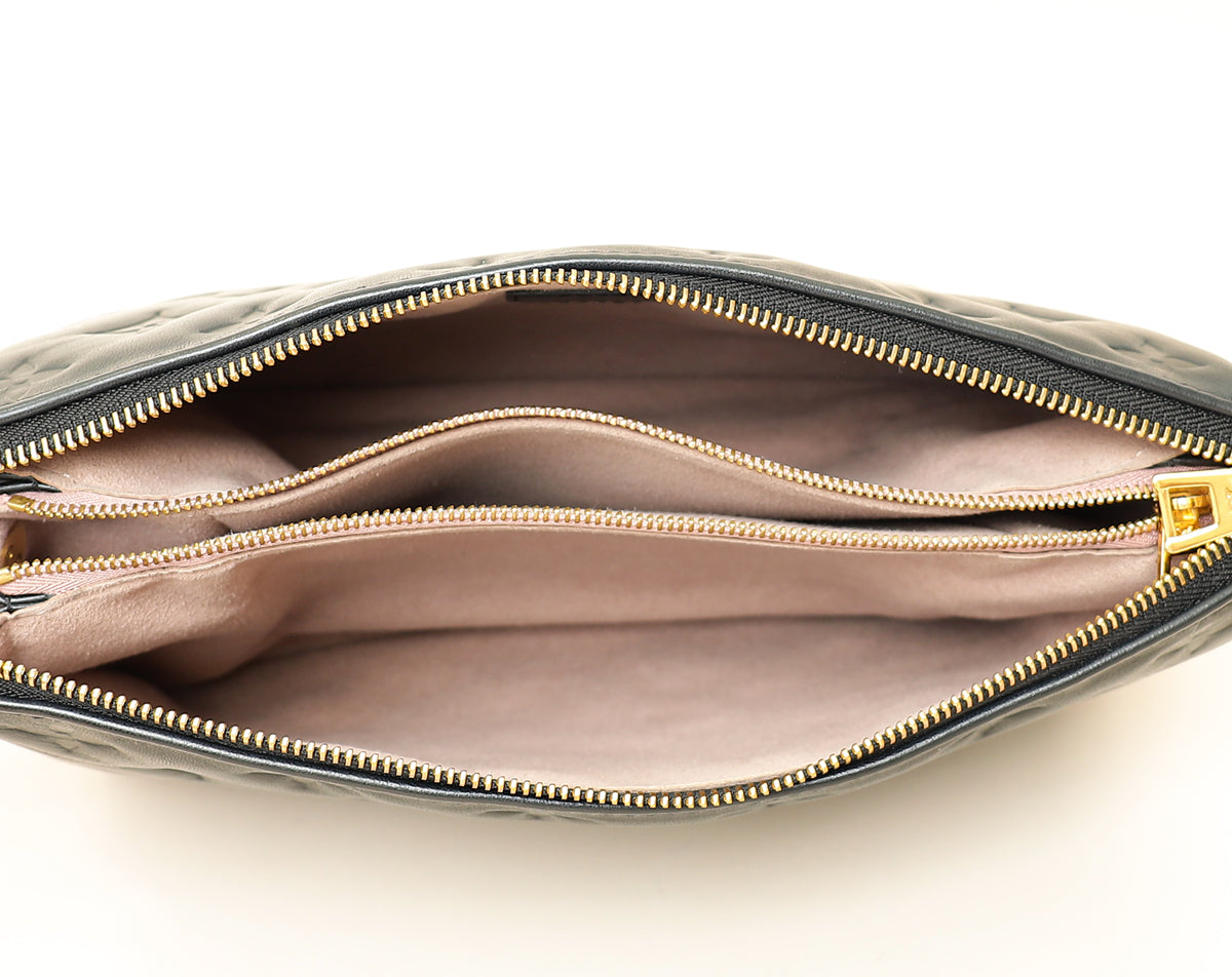 Louis Vuitton Black Monogram Embossed Coussin PM Bag-Louis Vuitton-THE CLOSET
