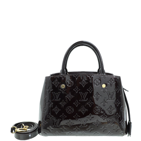 Louis Vuitton Amarante Monogram Vernis Montaigne BB Bag