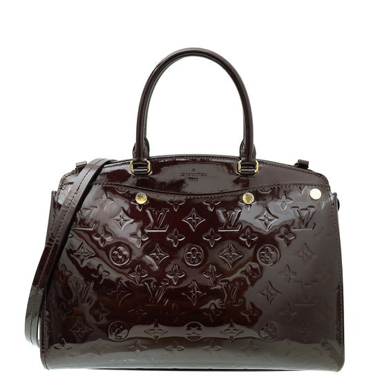 Louis Vuitton Amarante Monogram Vernis Brea NM - MM Bag