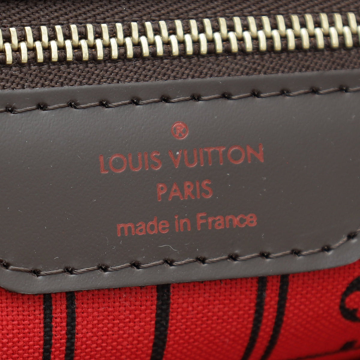Louis Vuitton Damier Ebene Neverfull GM Bag