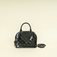 Louis Vuitton Black Monogram Vernis Alma BB Bag