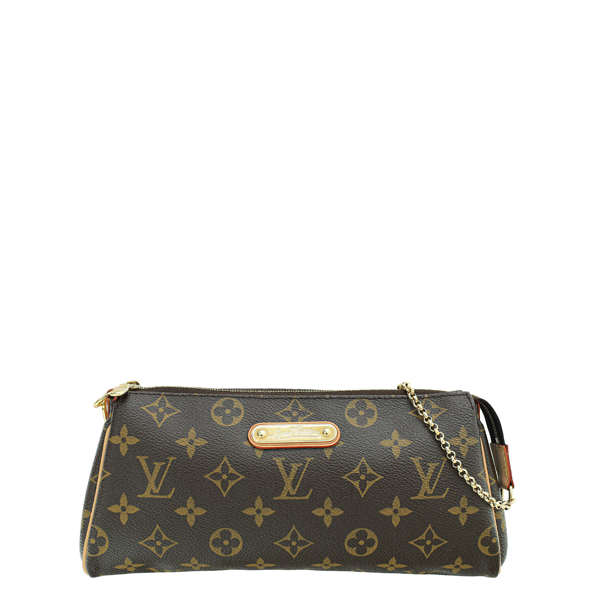 Louis Vuitton Brown Monogram Eva Clutch Bag-Louis Vuitton-THE CLOSET