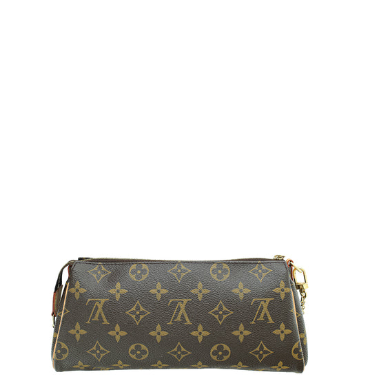 Louis Vuitton Brown Monogram Eva Clutch Bag