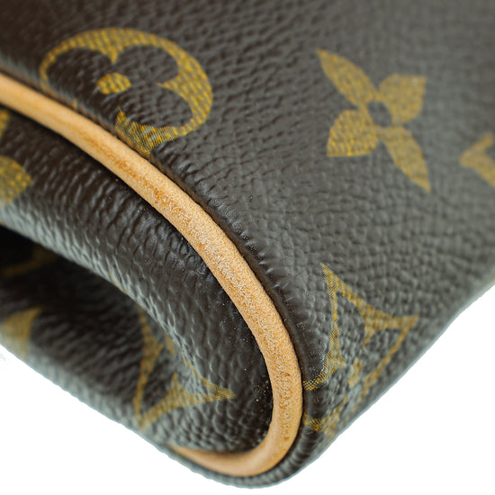 Louis Vuitton Brown Monogram Eva Clutch Bag