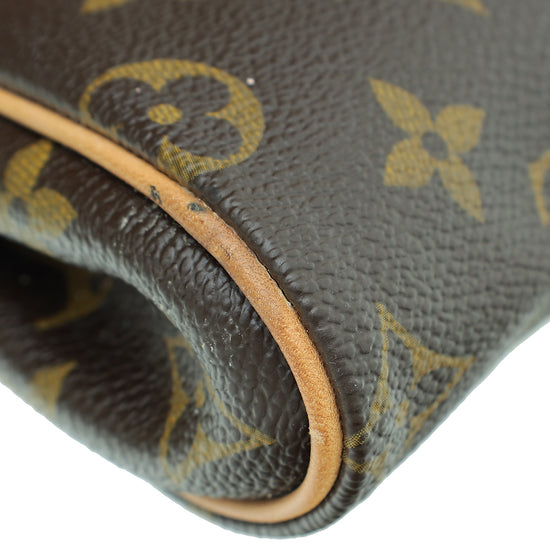 Louis Vuitton Brown Monogram Eva Clutch Bag