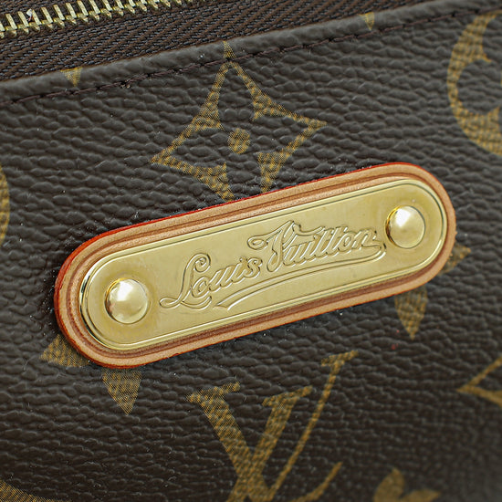 Louis Vuitton Brown Monogram Eva Clutch Bag