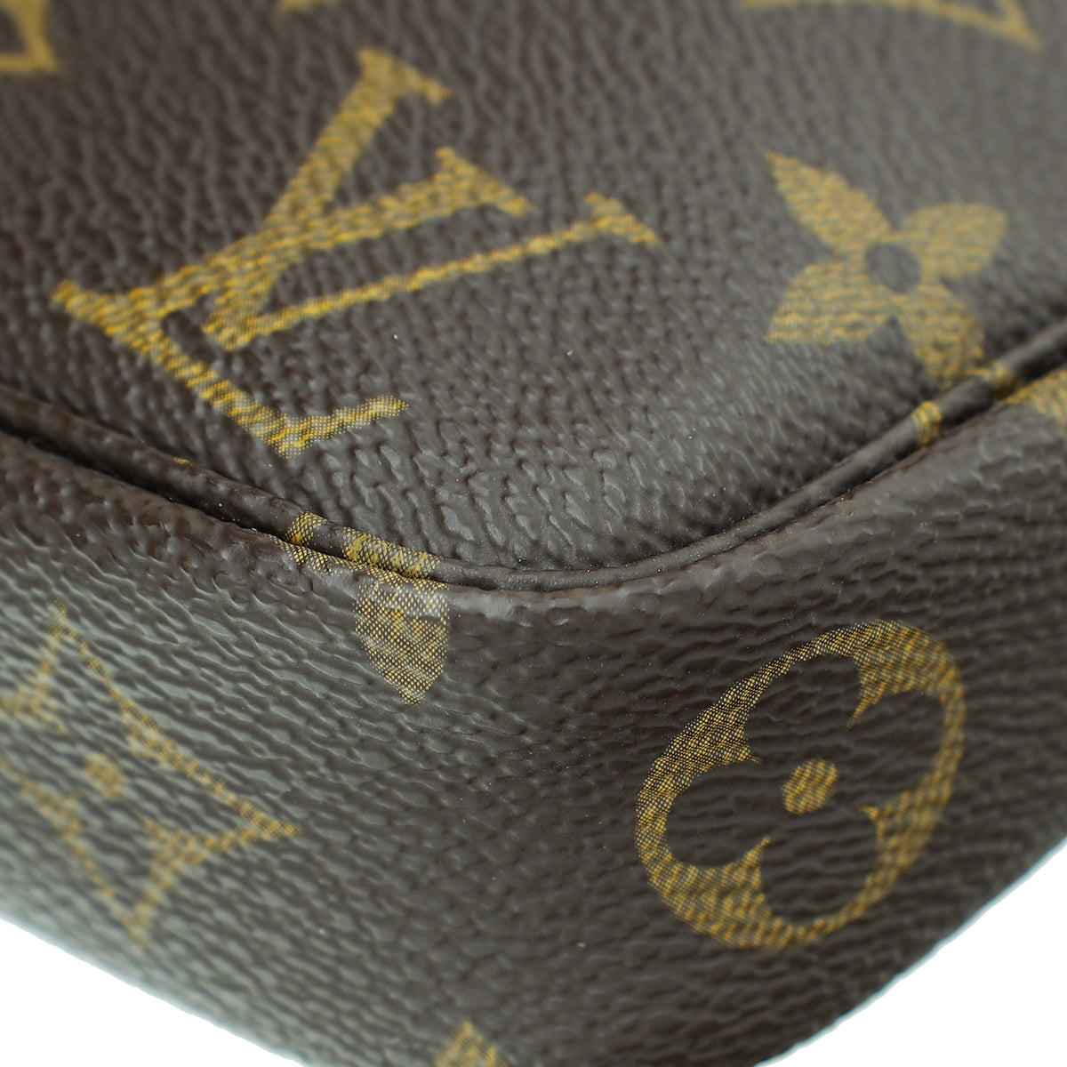 Louis Vuitton Brown Monogram Pochette Accessoires