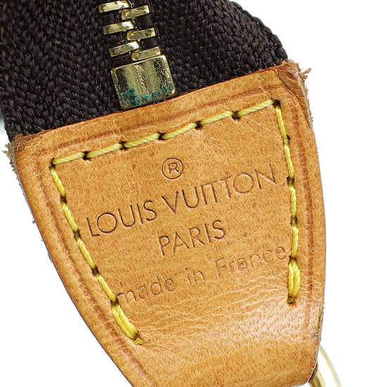 Louis Vuitton Brown Monogram Pochette Accessoires