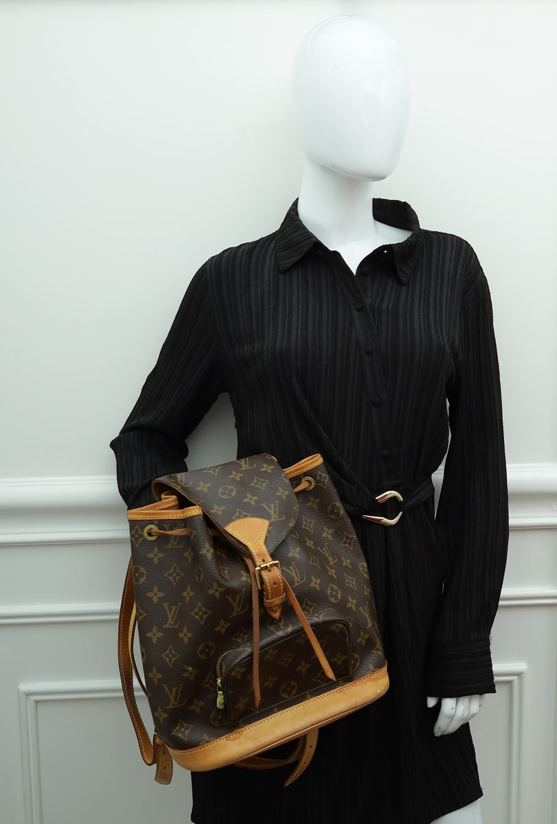 Louis Vuitton Monogram Montsouris Backpack Bag