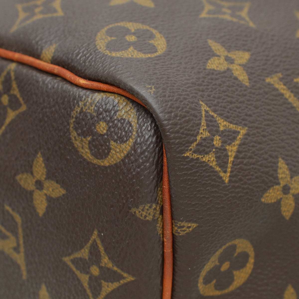 Louis Vuitton Brown Monogram Speedy 35 Bag