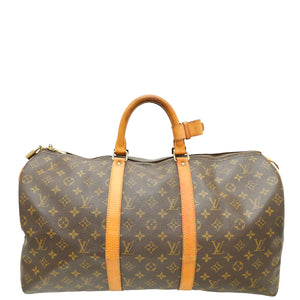 Louis Vuitton Monogram Keepall 50 Bag
