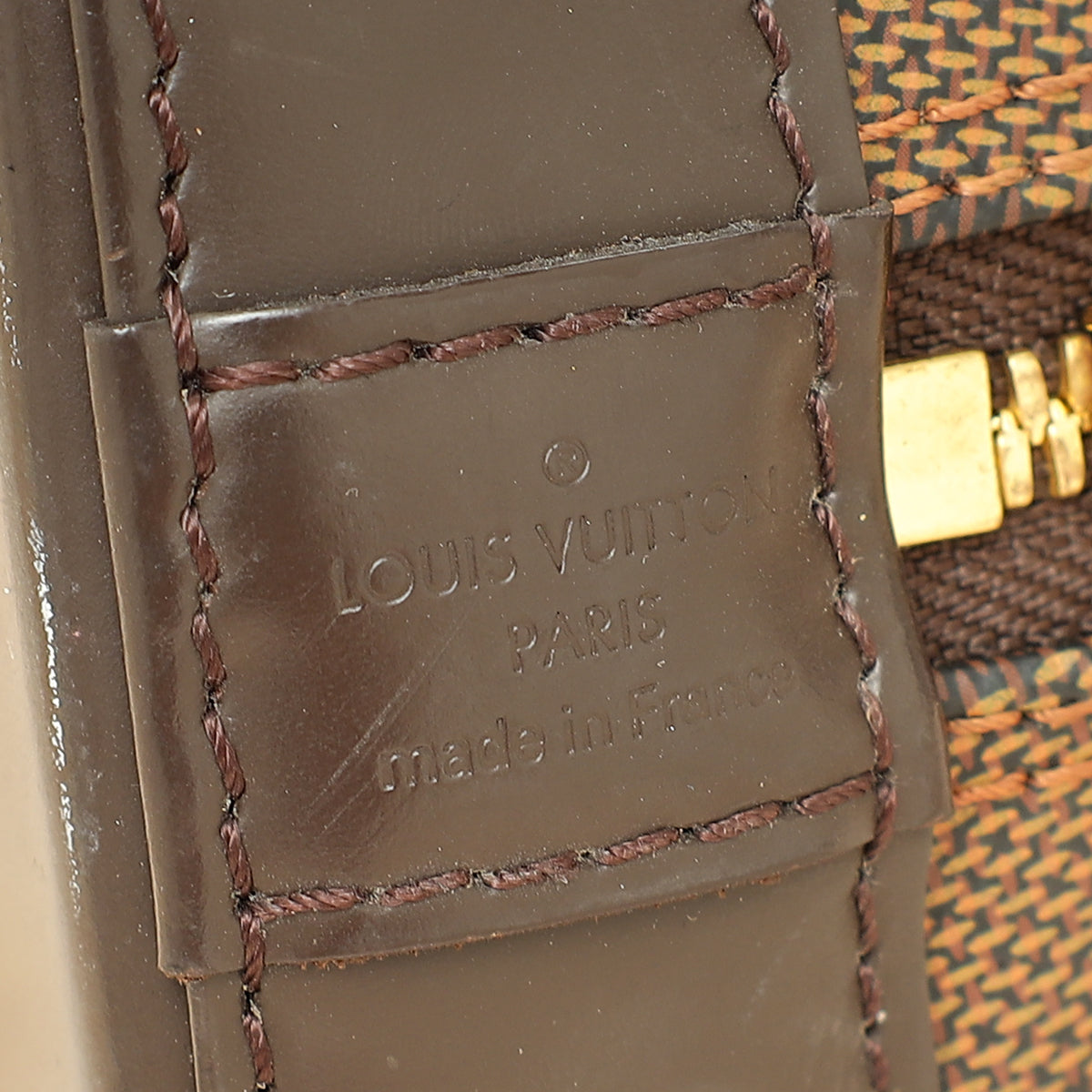 Louis Vuitton Damier Ebene Alma BB Bag-Louis Vuitton-THE CLOSET