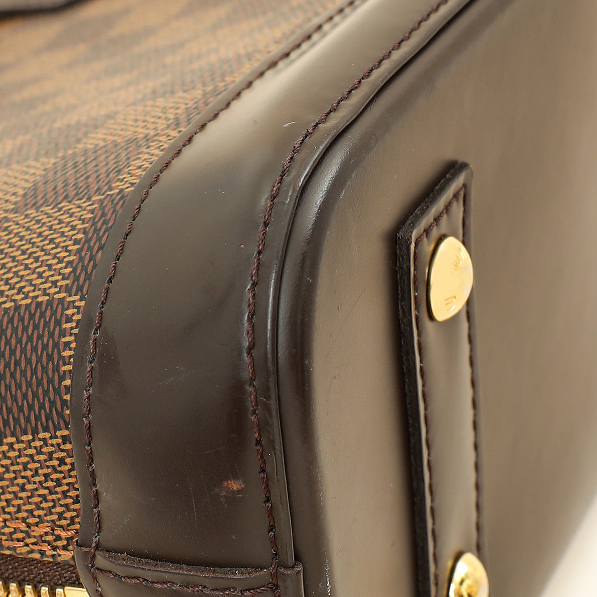 Louis Vuitton Damier Ebene Alma BB Bag-Louis Vuitton-THE CLOSET