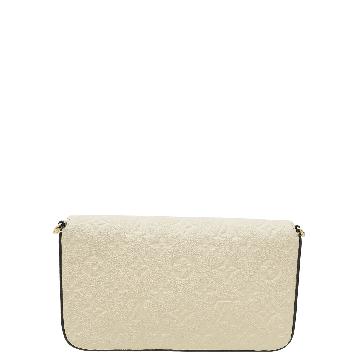 Louis Vuitton Creme Monogram Empreinte Félicie Pochette-Louis Vuitton-THE CLOSET