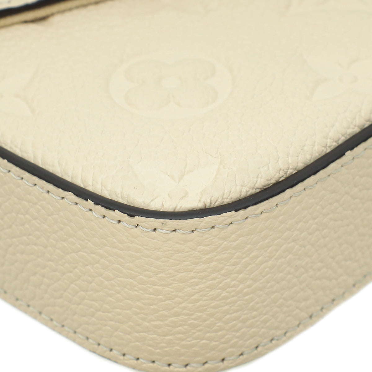 Louis Vuitton Creme Monogram Empreinte Félicie Pochette