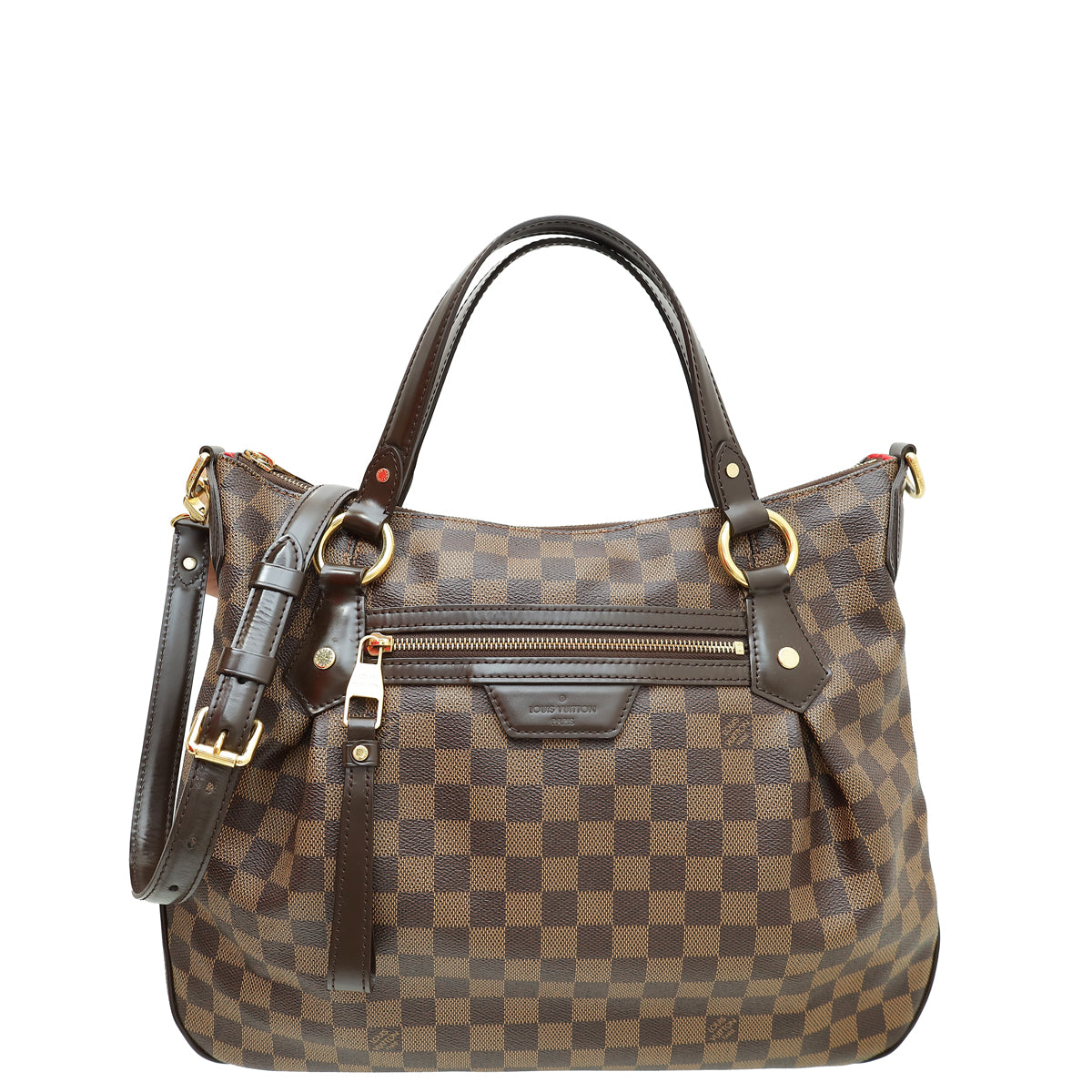Louis Vuitton Damier Ebene Evora MM Bag-Louis Vuitton-THE CLOSET
