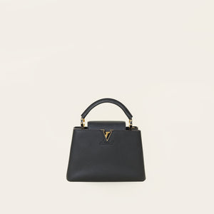 Louis Vuitton Black Capucines BB Bag