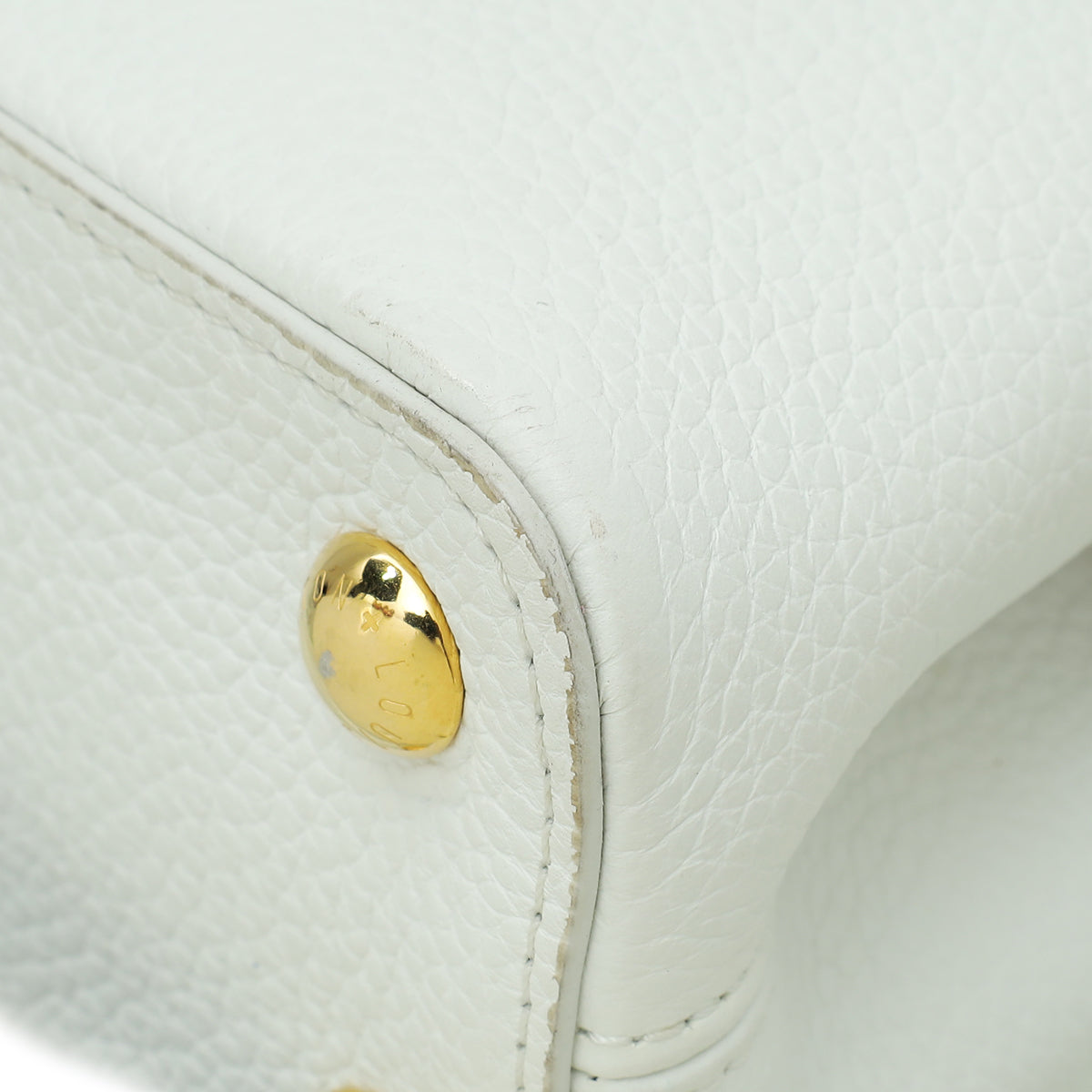 Louis Vuitton White Capucines BB Lucky Ribbons Bag – The Closet