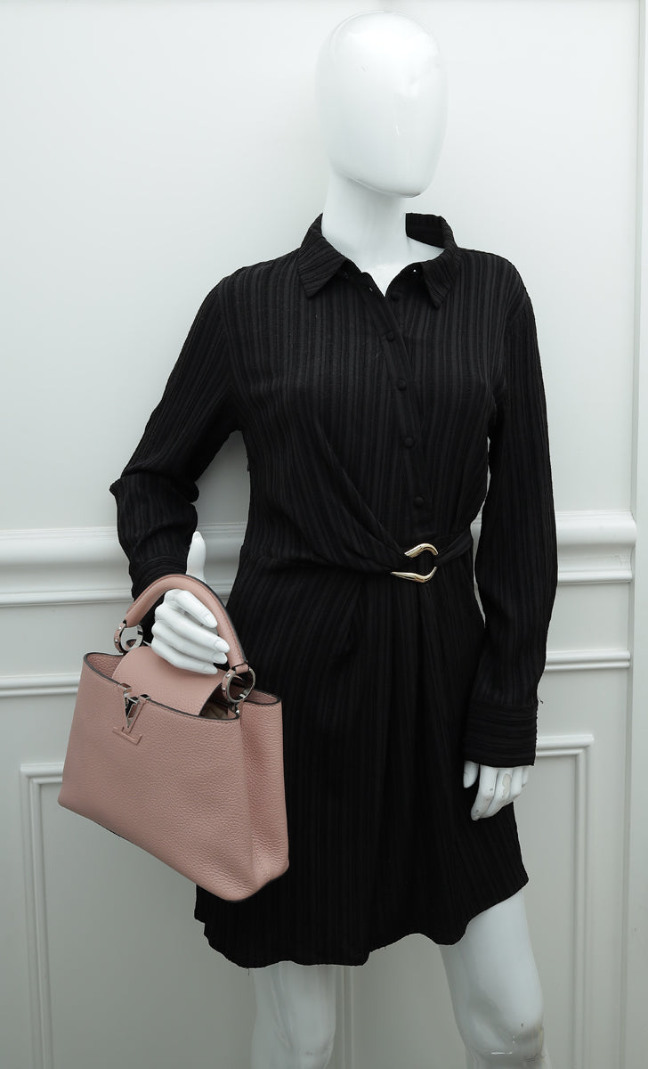 Louis Vuitton Rose Ballerine Capucines BB Bag