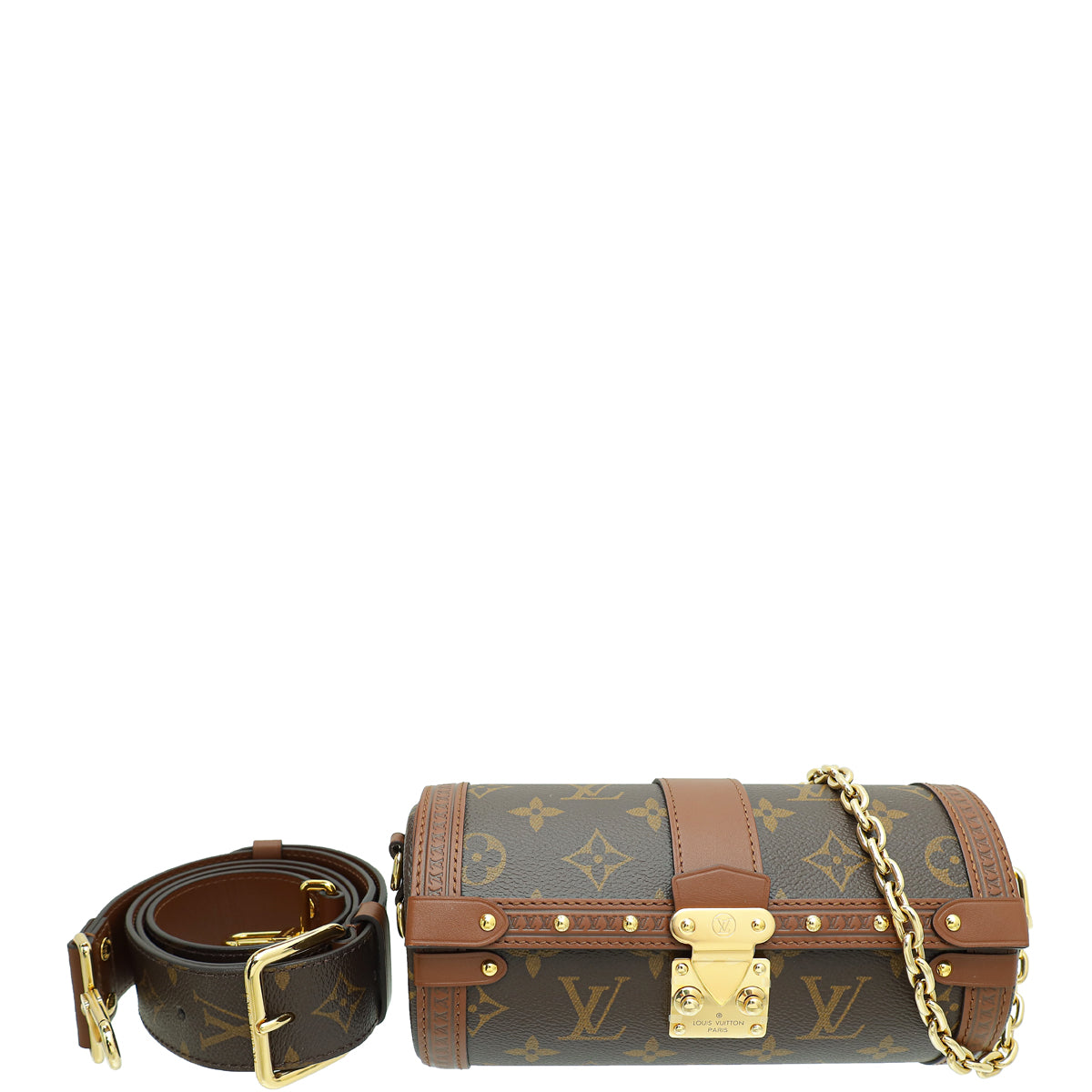 Louis Vuitton Monogram Brown Papillon Trunk Bag-Louis Vuitton-THE CLOSET