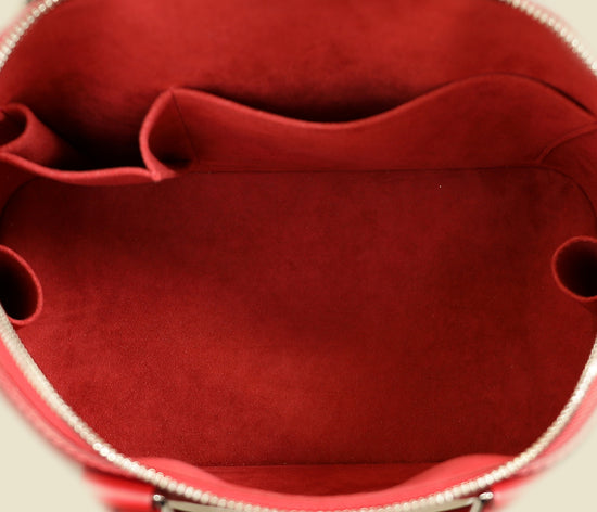 Louis Vuitton Red Alma PM Bag