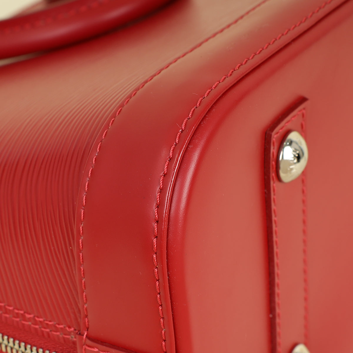 Louis Vuitton Red Alma PM Bag