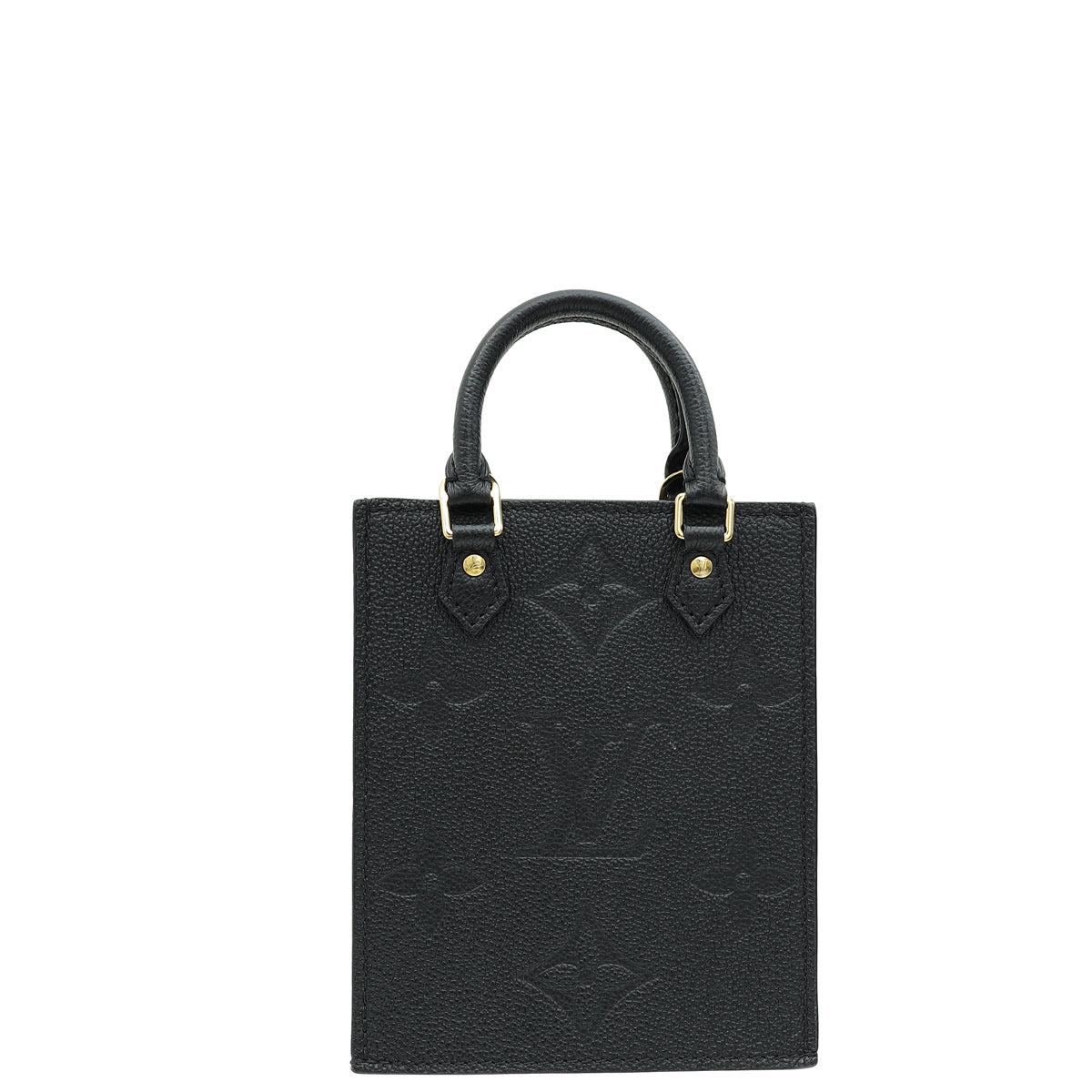 Louis Vuitton Noir Monogram Empreinte Petit Sac Plat Bag-Louis Vuitton-THE CLOSET