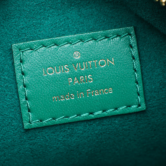 Louis Vuitton Vert Green Monogram Embossed Puffy Coussin PM Bag – The Closet
