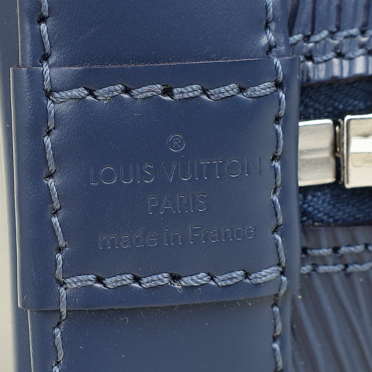 Louis Vuitton Myrtille Blue Alma BB Bag