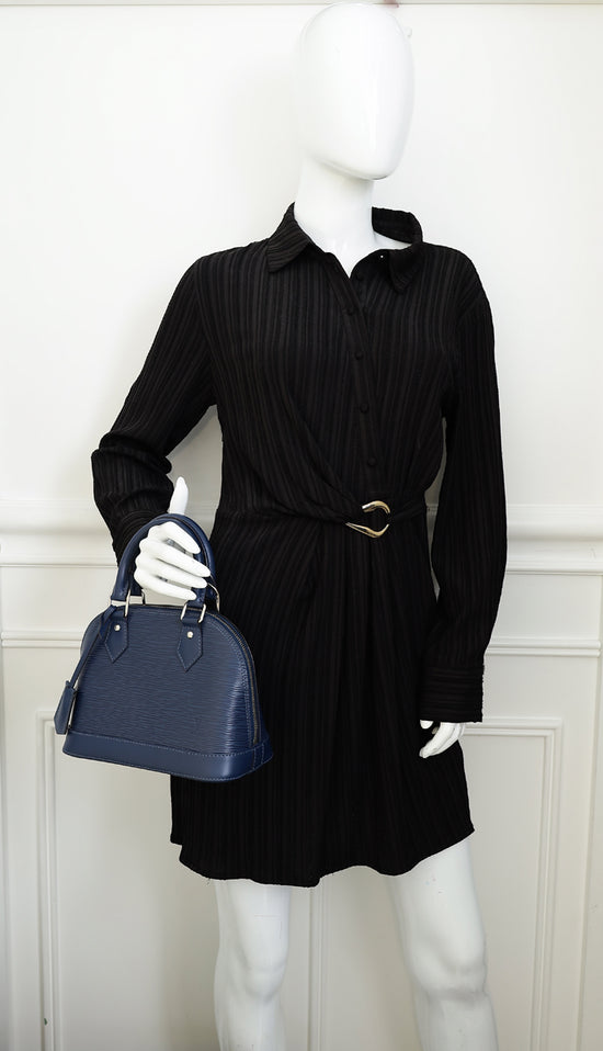 Louis Vuitton Myrtille Blue Alma BB Bag