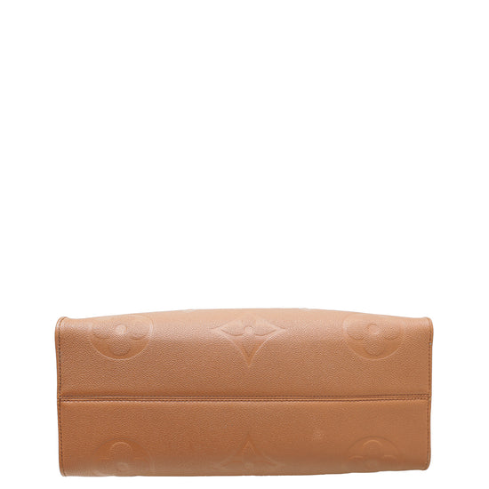 Louis Vuitton On The Go GM Monogram Empreinte Leather in Cognac — LSC INC