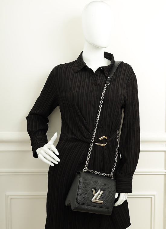 Louis Vuitton Black Twist PM Bag-Louis Vuitton-THE CLOSET