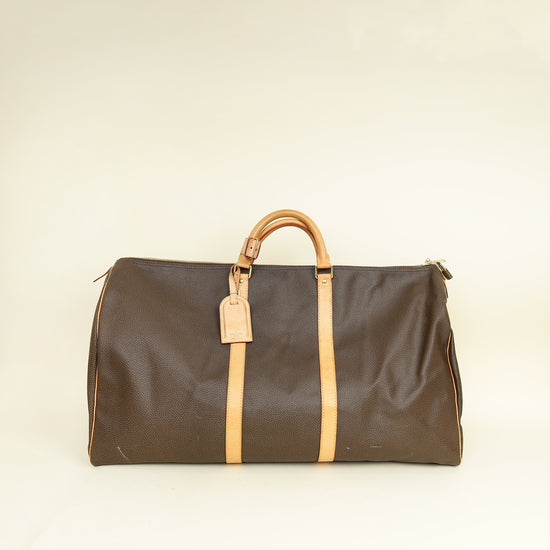 Louis Vuitton Brown Constellation Series Keepall 60 Bag