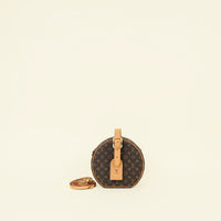 Louis Vuitton Brown Monogram Petite Boite Chapeau Bag