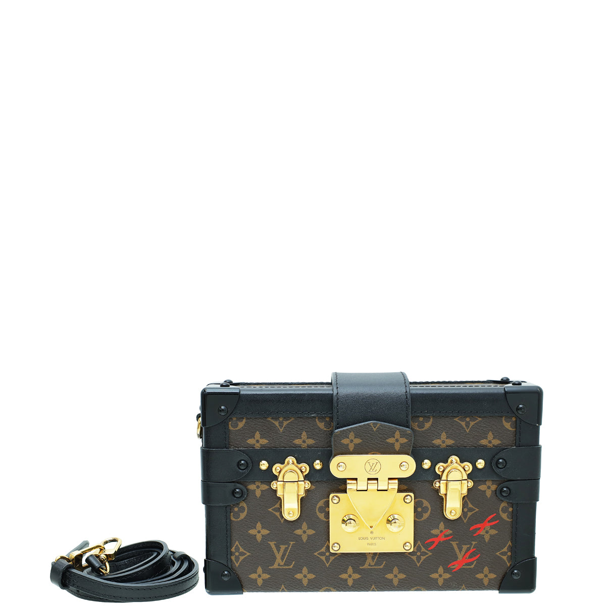 Louis Vuitton Monogram Petite Malle Bag-Louis Vuitton-THE CLOSET