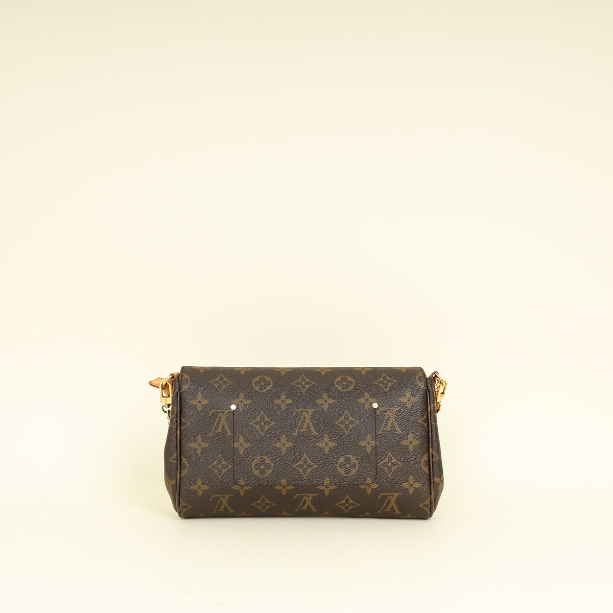 Louis Vuitton Brown Monogram Favorite MM Clutch Bag
