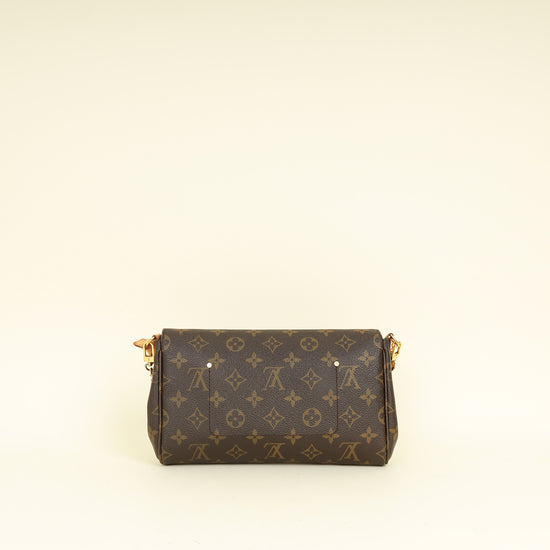 Louis Vuitton Brown Monogram Favorite MM Clutch Bag
