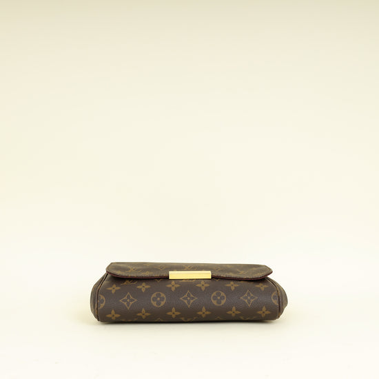 Louis Vuitton Brown Monogram Favorite MM Clutch Bag