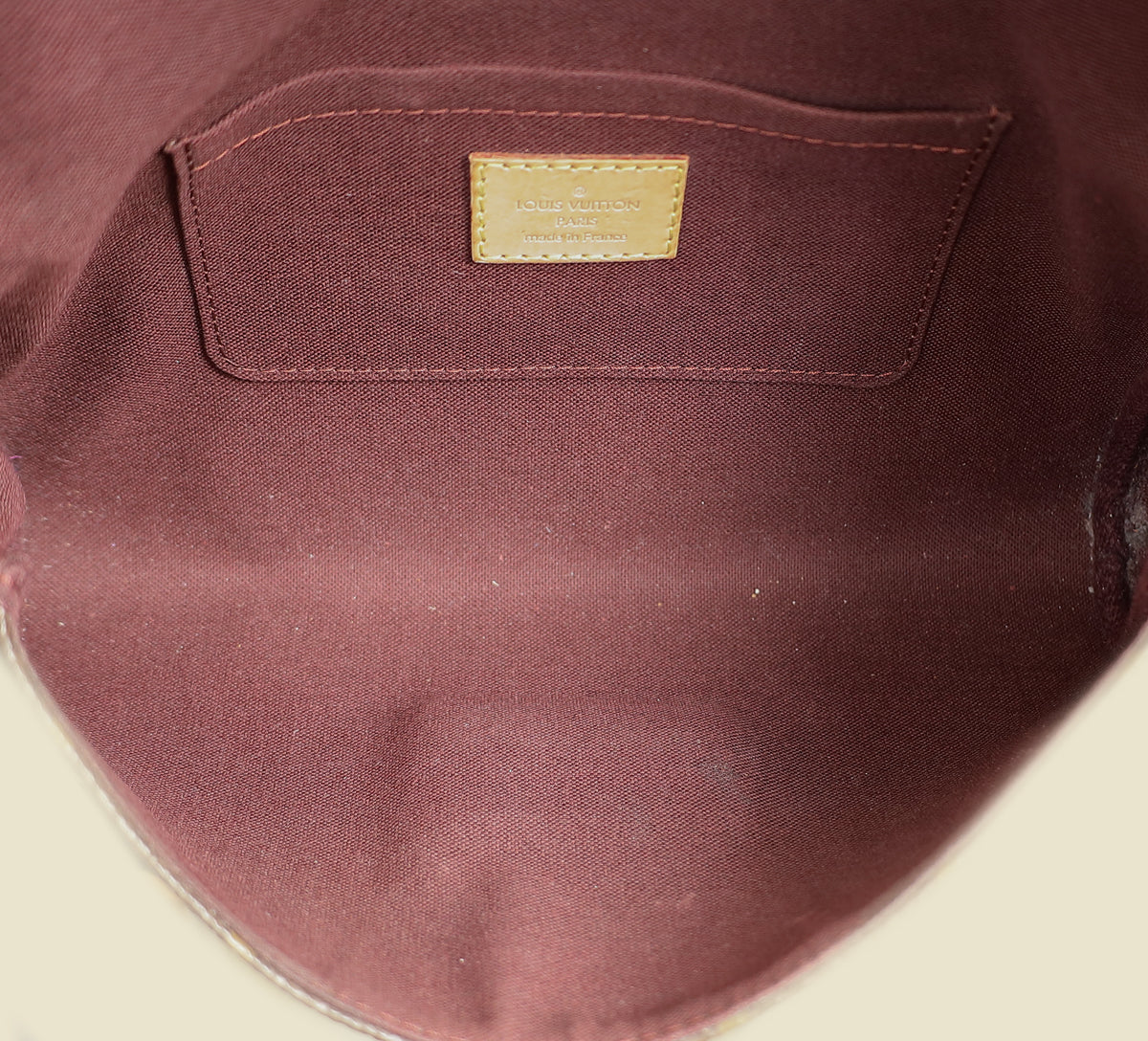 Louis Vuitton Brown Monogram Favorite MM Clutch Bag