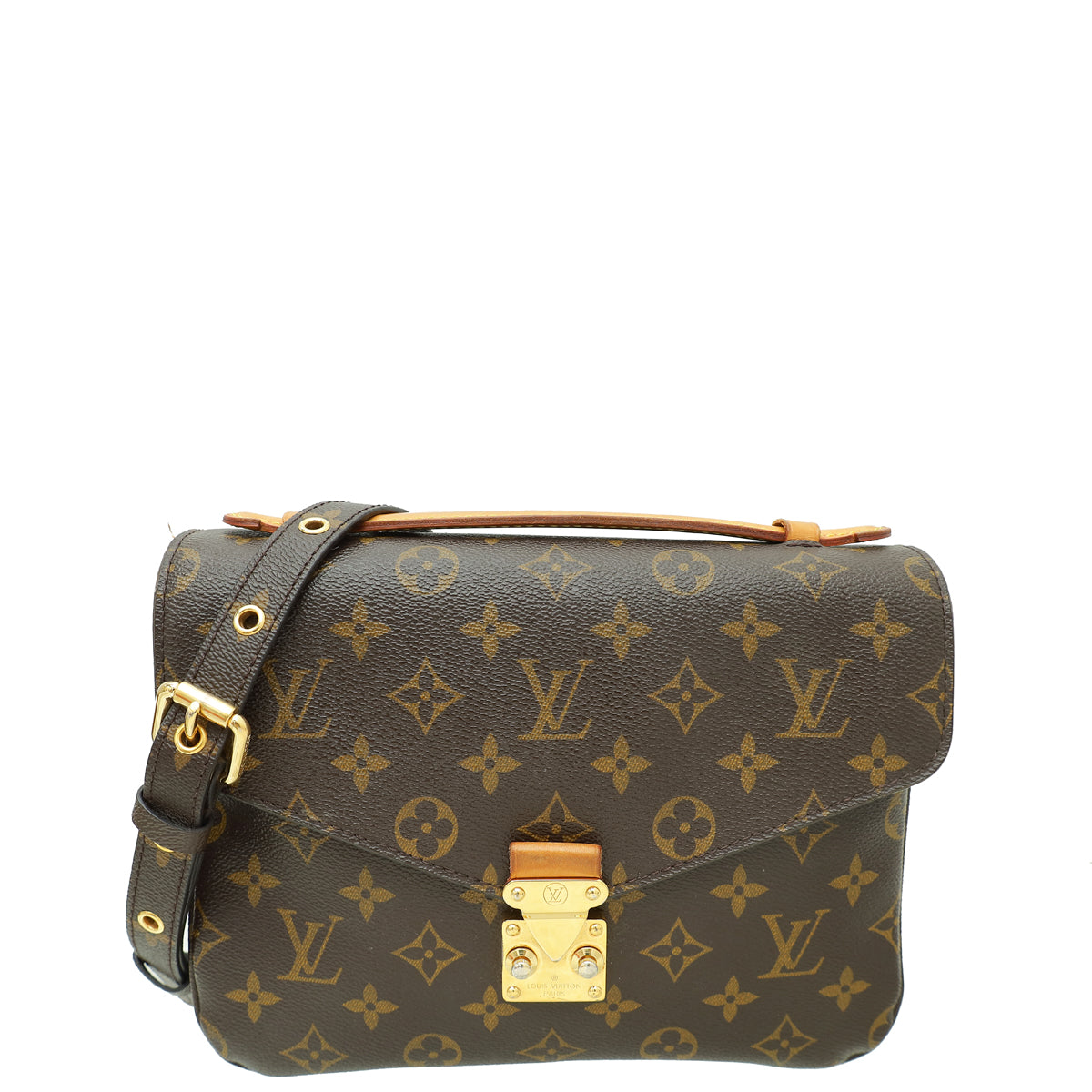 Louis Vuitton Brown Monogram Pochette Metis-Louis Vuitton-THE CLOSET