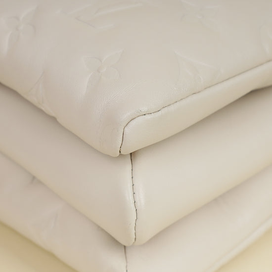 Louis Vuitton Creme Monogram Emperinte Coussin PM Bag-Louis Vuitton-THE CLOSET