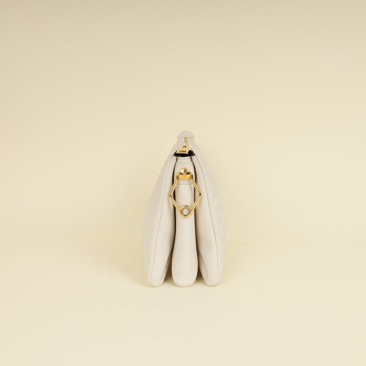 Louis Vuitton Creme Monogram Emperinte Coussin PM Bag-Louis Vuitton-THE CLOSET